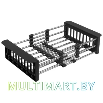 Кухонная мойка ARFEKA ECO AR 600x500+CL AR+DS AR BLACK картинка 4